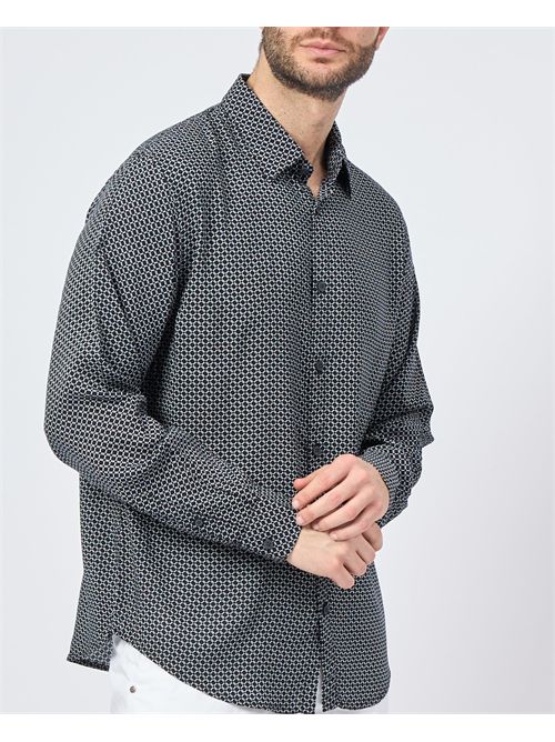 Camicia uomo Armani Exchange in cotone ARMANI EXCHANGE | XM000668-AF10253FB007